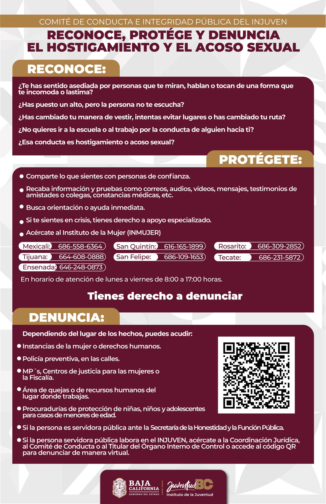 Hostigamiento y acoso sexual